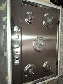 piano cottura  5 fuochi 