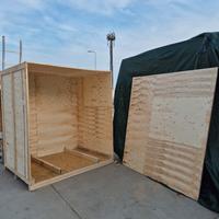 casse di legno grandi 2 x 1,5 x 2,20H