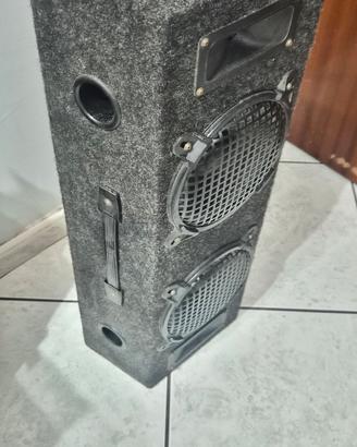 cassa acustica non amplificata.