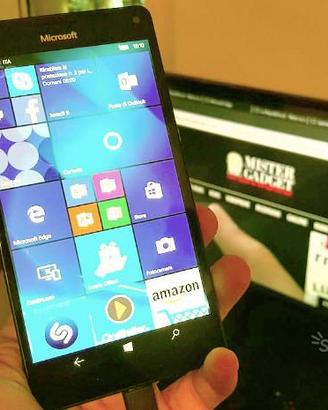 LUMIA Microsoft 535 con Windows 10 originale