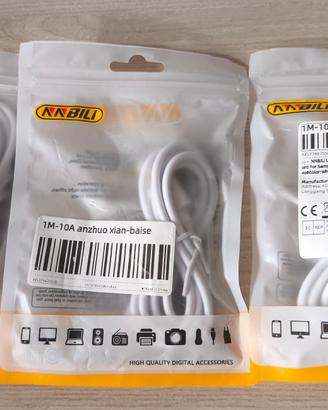 3 Cavi USB micro USB