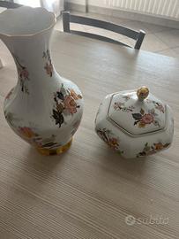 Set da 2 pezzi vaso piu scatola con coperchio