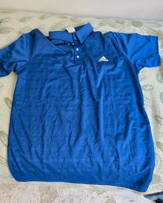 Pantalocini asics e maglietta tennis adidas