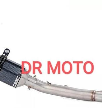 Scarico completo specifico kawasaki 650 collettore