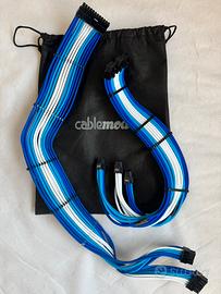 Cavo 24 pin computer pc cablemod e cavo gpu