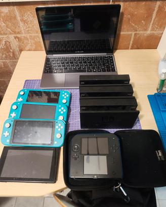 lotto switch e pc per ricambi