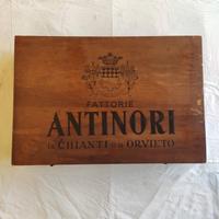 cassetta legno vini fattorie ANTINORI