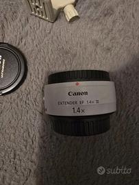 70-200 f4 canon EF serie L con extender 1.4 III