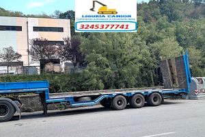 Carrellone BERTOJA SR 36P 3 assi rampe idrauliche