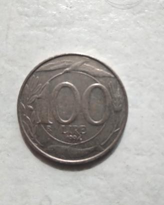 moneta 100 lire 1994