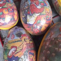 UOVA PASQUA DI CARTONE DA RIEMPIRE