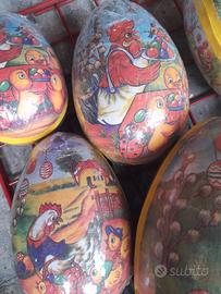 UOVA PASQUA DI CARTONE DA RIEMPIRE
