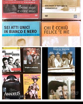 N. 30 DVD film  e commedie tutti originali complet