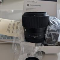 Sigma 56 F1.4 Contemporary DC DN per Fuji X