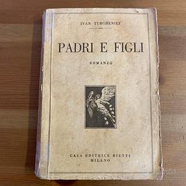 Padri e Figli, Ivan Turgenev, Ed. Bietti 1931