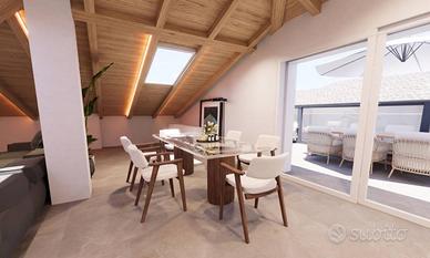 San Lazzaro: Attico mansardato di 130 m²