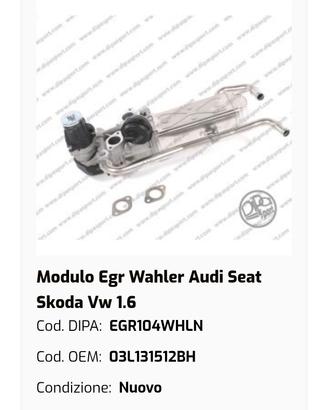 Valvola EGR nuova per motori diesel 