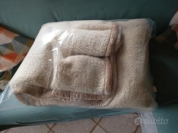 coperta in lana merinos matrimoniale 