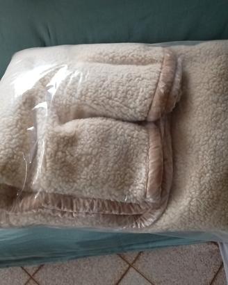 coperta in lana merinos matrimoniale 