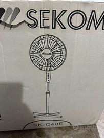 Ventilatore a piantana seikom 3 velocità