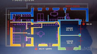 Ampio trilocale nuovo ingr. autonomo con giardino