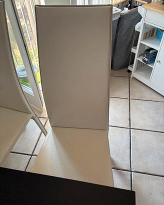 Sedie Calligaris in cuoio