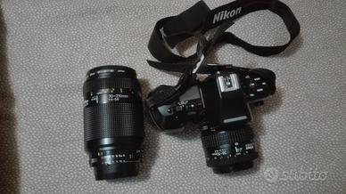 Nicon AF 801 comp di flash e grandangolo e zoom