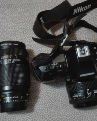 Nicon AF 801 comp di flash e grandangolo e zoom