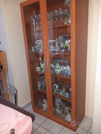 Vetrinetta 2 ante color ciliegio