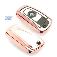 CUSTODIA CALOTTA CHIAVE BMW QUADRATA IN ORO ROSA