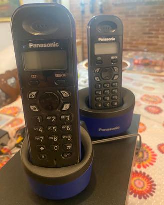 Telefono cordless Panasonic Duo con 2 cordless