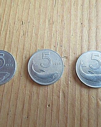 3 X 5 Lire