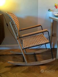 sedia a dondolo Ikea