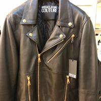 VERSACE GIUBBINO PELLE