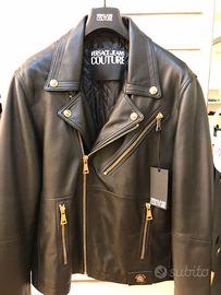VERSACE GIUBBINO PELLE