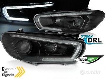 FARI ANTERIORI VW SCIROCCO 08-14 TUBE DRL LED FREC