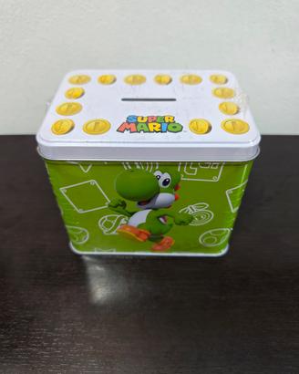 salvadanaio Yoshi Nintendo in metallo -New