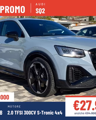 Audi Q2 SQ2 2.0 TFSI 300CV S-Tronic quattro
