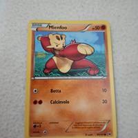 Mienfoo 69/101 Pokemon Vittorie Regali 2012 Carte