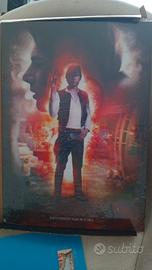 Star Wars poster Han Solo in acciaio Displate 