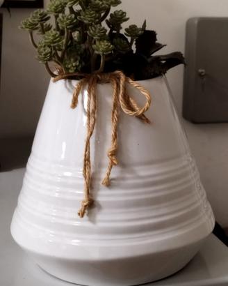 Urna Cineraria “Maya” – Ceramica Bianca Opaca