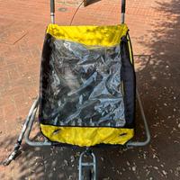 Rimorchio per biciclette