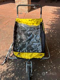 Rimorchio per biciclette