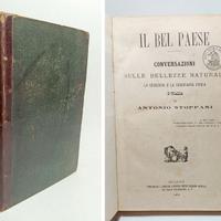 IL BEL PAESE - STOPPANI ANTONIO 1ª ed. 1876