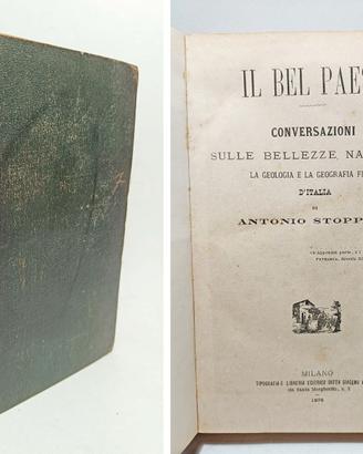 IL BEL PAESE - STOPPANI ANTONIO 1ª ed. 1876