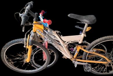 montain bike usata da ragazzo