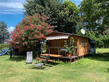 Roulotte con casetta Dervio lago di Como