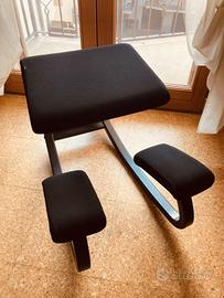 Sedia ergonomica Variable Varier (ex Stokke) NERA