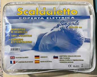 Scaldasonno letto singolo 150x80 cm