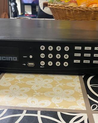 Bticino 391516 - DVR 8 ingressi con LAN, H264, 500